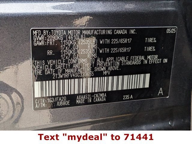 2025 Toyota RAV4 XLE