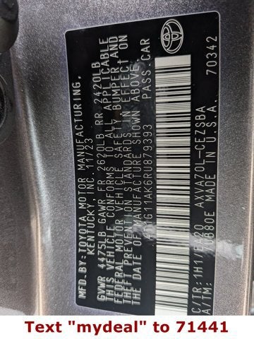 2024 Toyota Camry SE